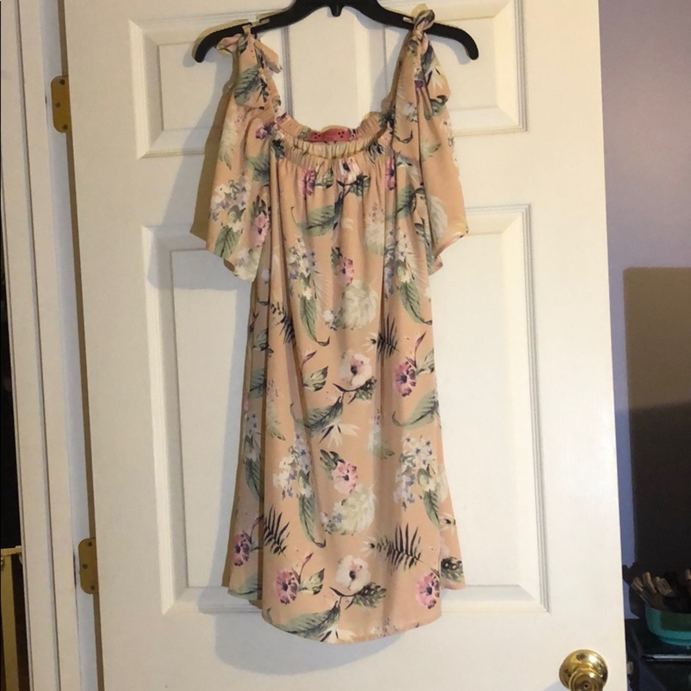 Off the shoulder dress